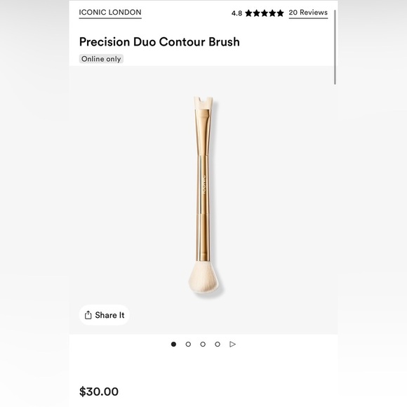 ICONIC London Other - 🎀 PICK 5/$25 Iconic London Precision Duo Contour Brush
